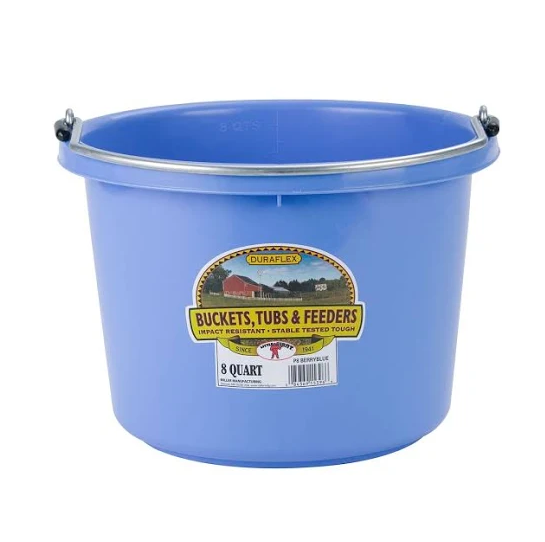 Duraflex | 8 Quart Plastic Pail