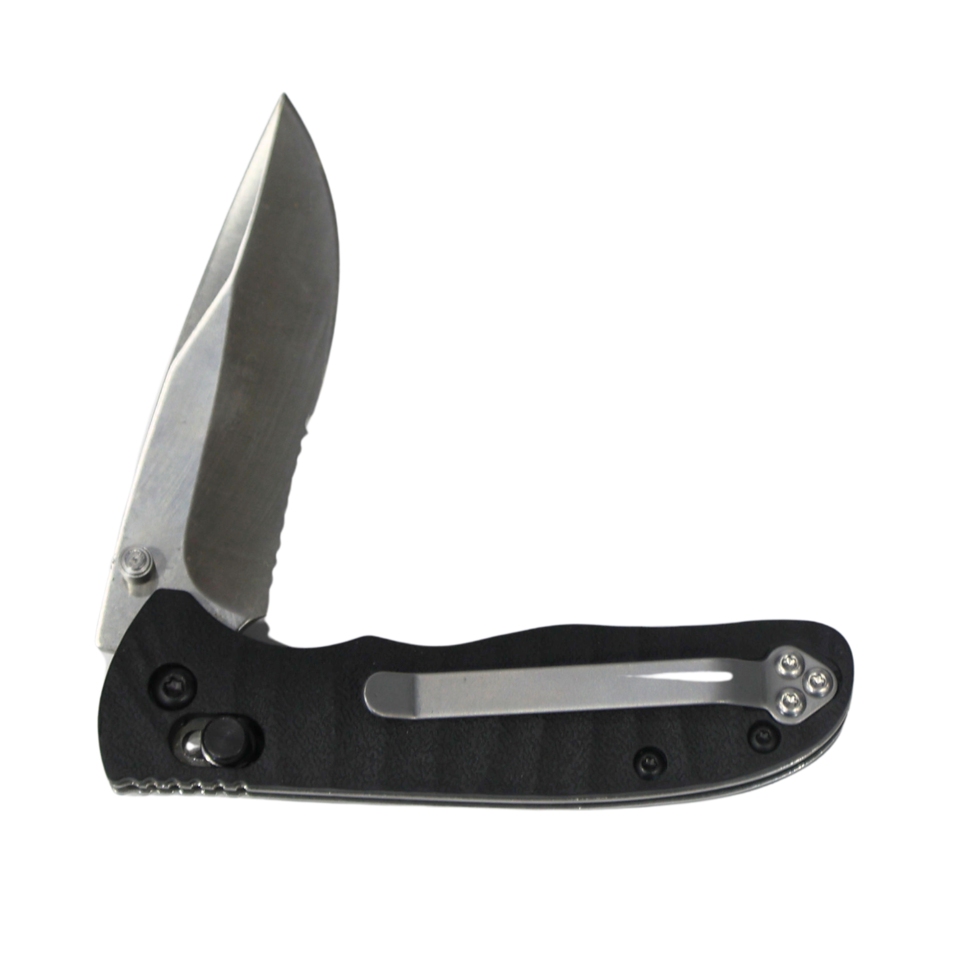 Rusted Nail Knives | Raven 2 | Nylon Catch Pin Lock Knife