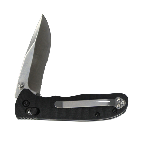Rusted Nail Knives | Raven 2 | Nylon Catch Pin Lock Knife
