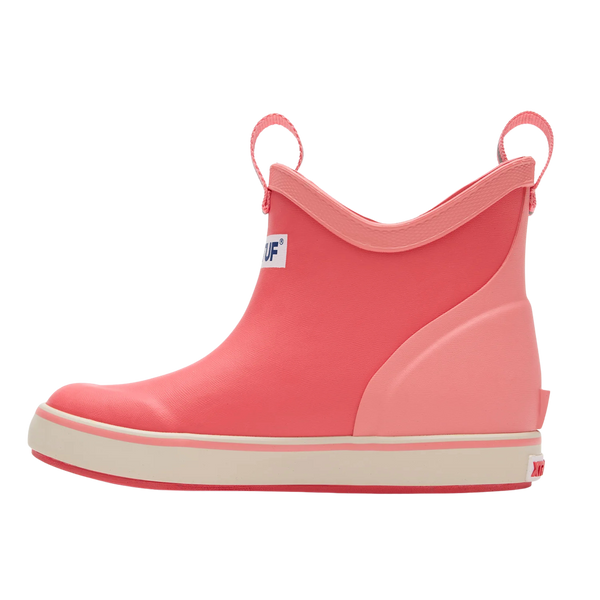 XtraTuf | Little Kids Ankle Deck Boot | Coral
