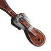Wildfire Saddlery | Youth Spur Straps Cowboy Golden Spider Stamp with Custom Buckles