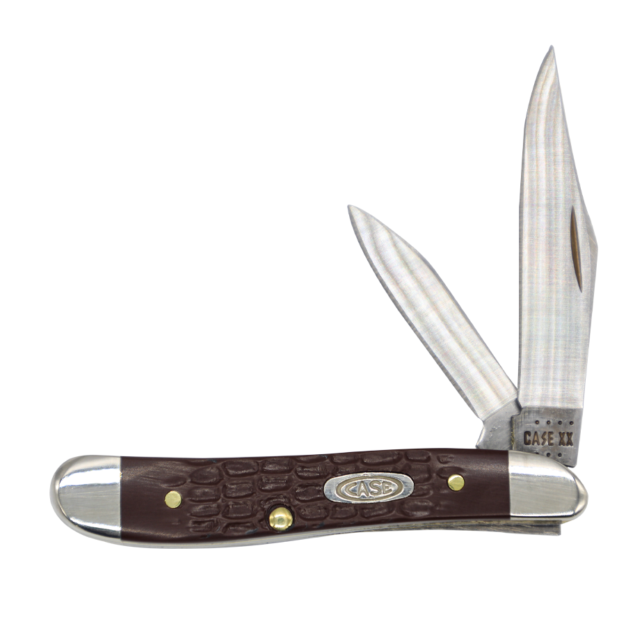 Case Knives | 00046 | Brown Synthetic Peanut
