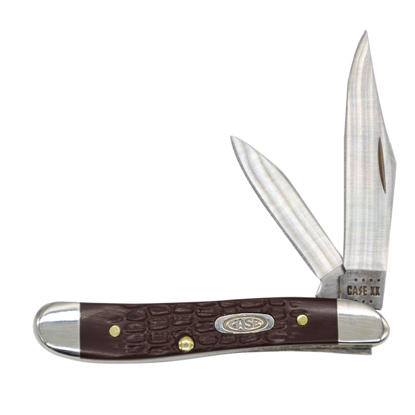 Case Knives | 00046 | Brown Synthetic Peanut