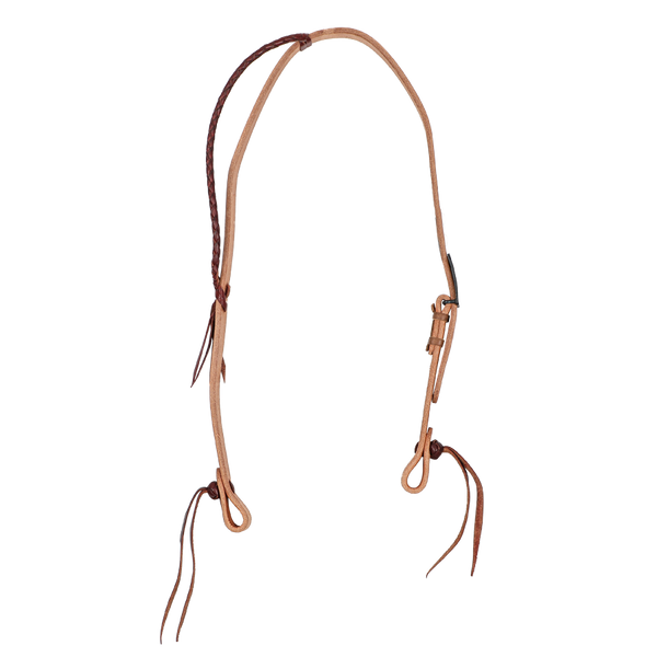 Wildfire Saddlery | 3/4" Headstall Braided Ear Harness with Cowboy Knots and Custom Buckles