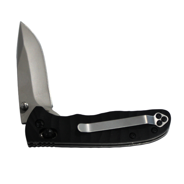 Rusted Nail Knives | Raven | Nylon Catch Pin Lock Knife