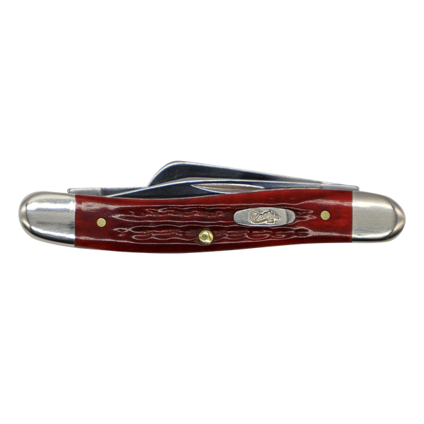 Case Knives | 00786 | Pocket Worn® Peach Seed Jig Old Red Bone Medium Stockman