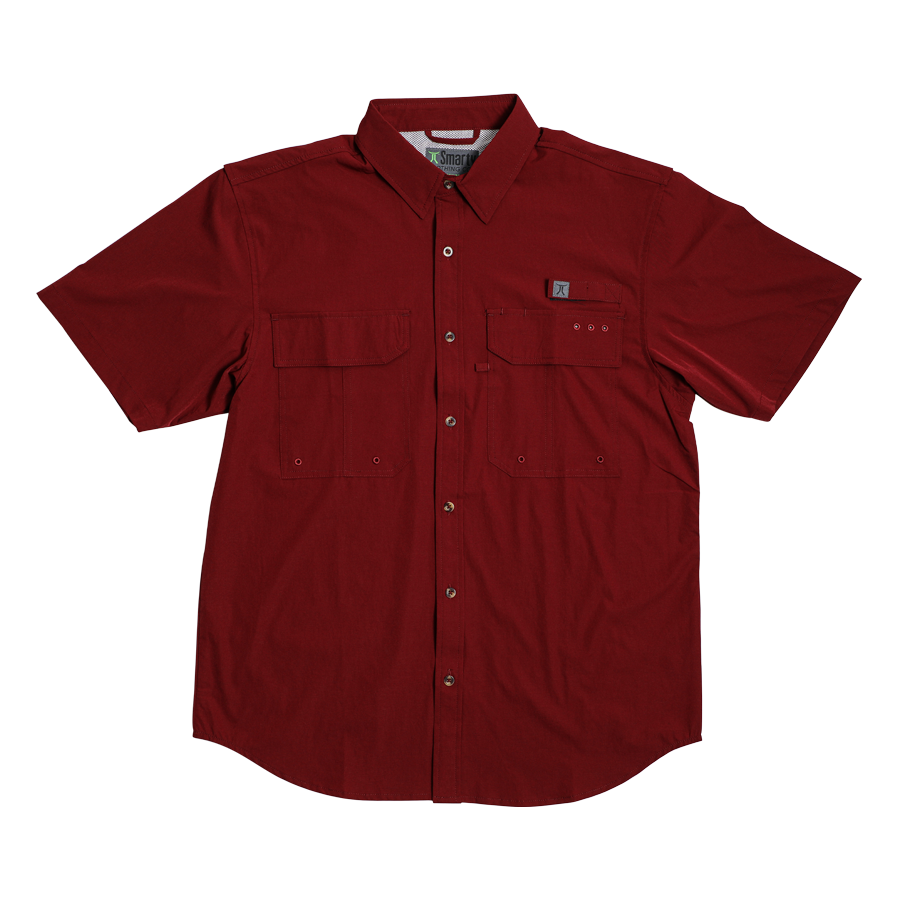 Smarty Rodeo | Cool Wear Button Up | Men's Short Sleeve