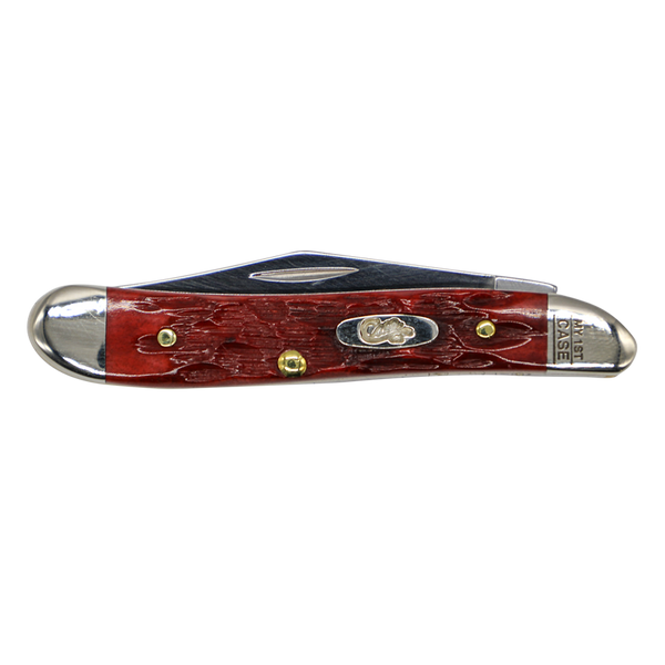 Case Knives | 00781 | Pocket Worn® Corn Cob Jig Old Red Bone Peanut
