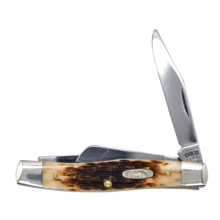 Case Knives | 00048 | Genuine Stag Peanut