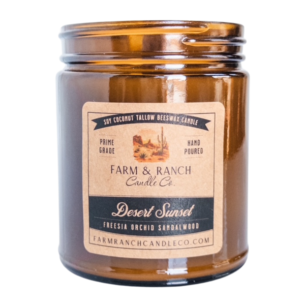 Farm & Ranch Candle Co. | Desert Sunset | 7 oz