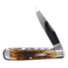 Case Knives | 00164 | Peach Seed Jig Amber Bone Trapper