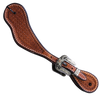 Wildfire Saddlery | Youth Spur Straps Cowboy Golden Spider Stamp with Custom Buckles