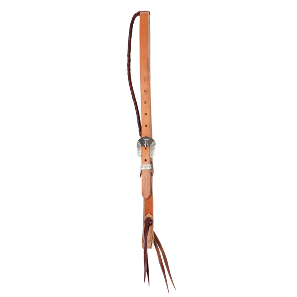 Wildfire Saddlery | 3/4" Headstall Braided Ear Harness with Cowboy Knots and Custom Buckles