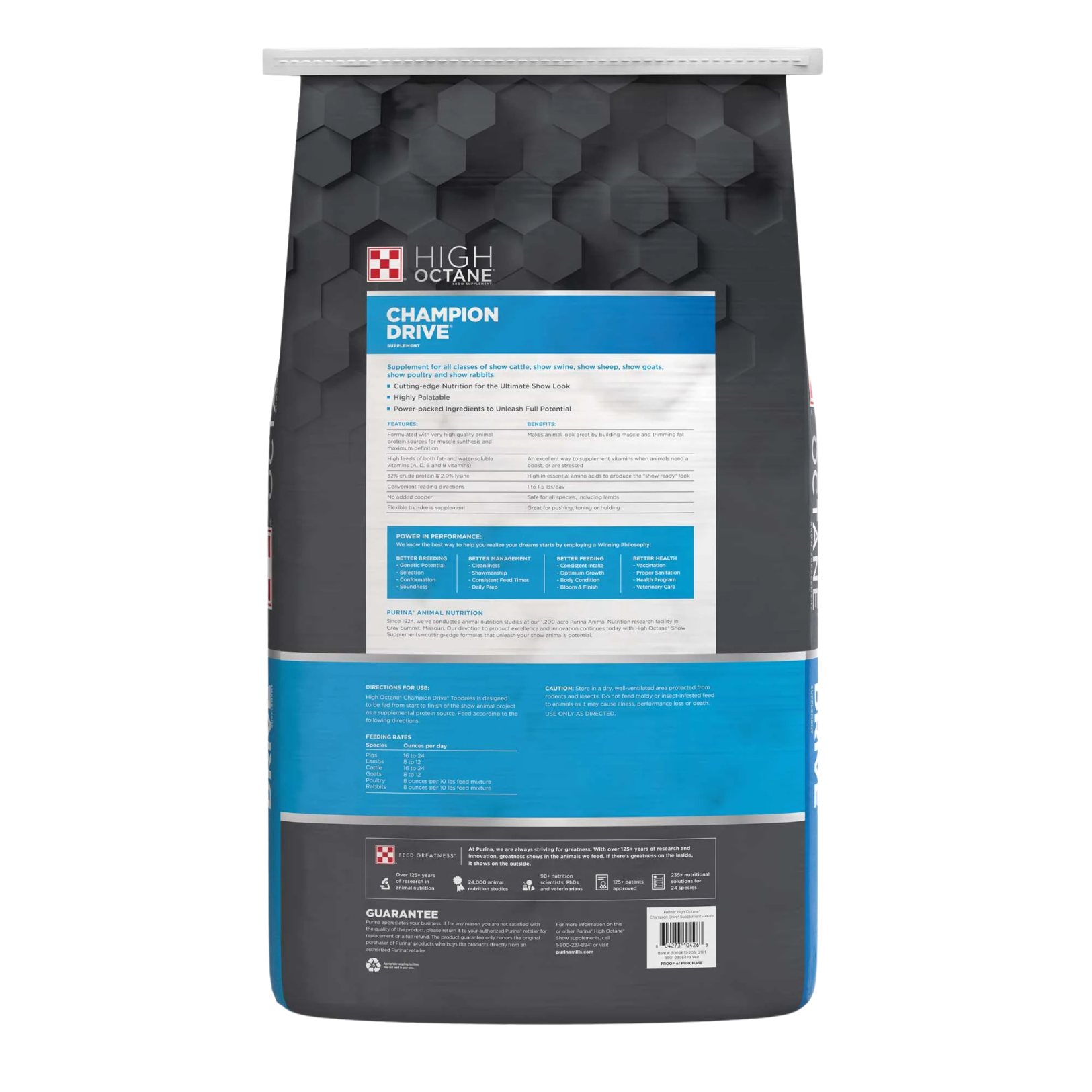Purina | High Octane Champion Drive | Livestock Supplement