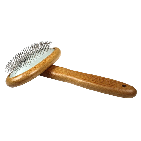 Leather Brothers | OmniPet Bamboo Slicker Dog Brush