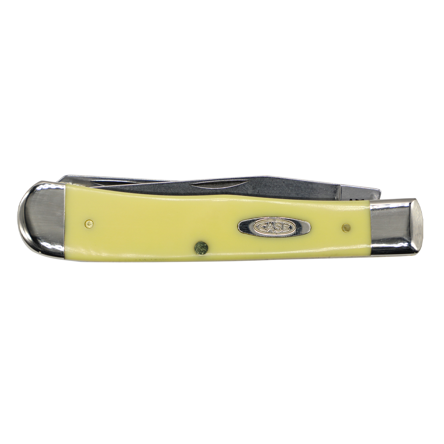 Case Knives | 00161 | Yellow Synthetic CS Trapper