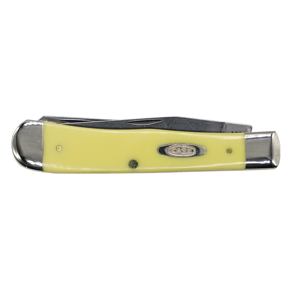 Case Knives | 00161 | Yellow Synthetic CS Trapper