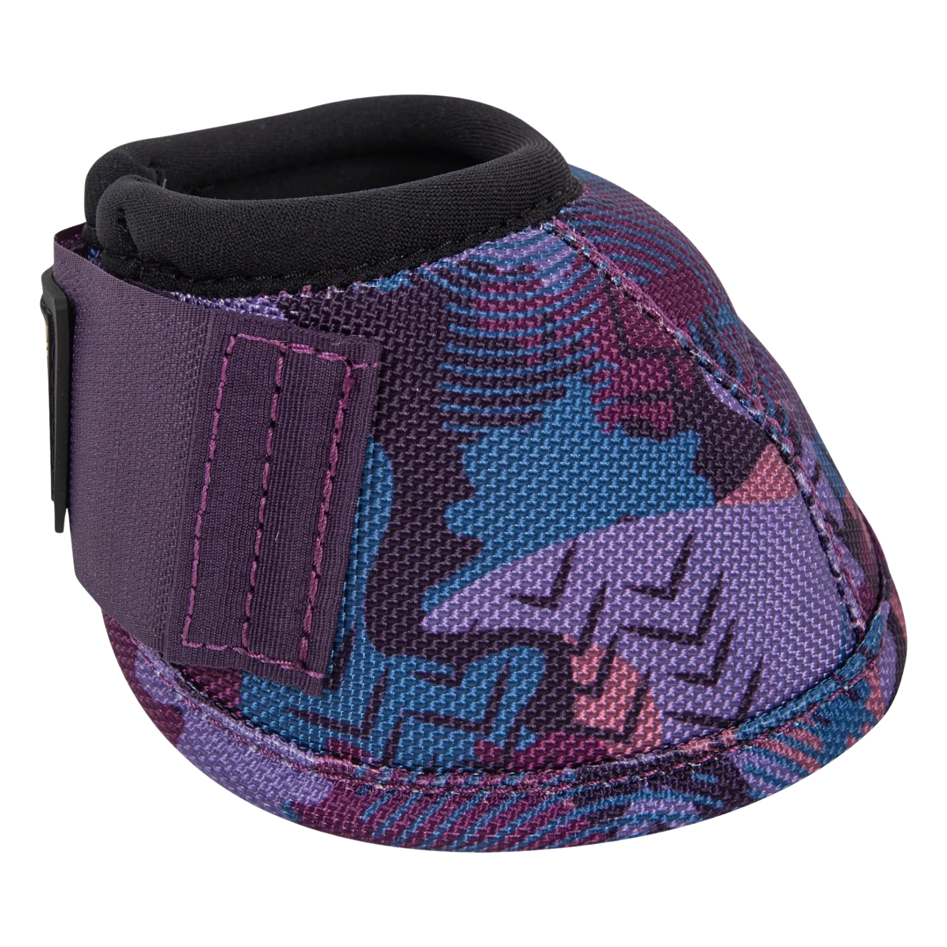 Classic Equine | DyNo Turn Bell Boots | Purple Camo