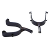 Barstow 5° Bareback Spurs - Turned Down