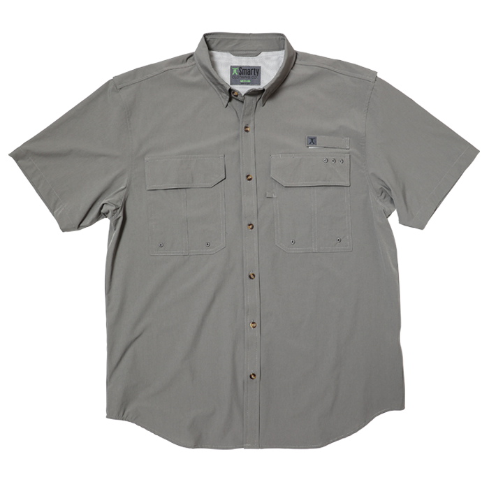 Smarty Rodeo | Cool Wear Button Up | Men's Short Sleeve