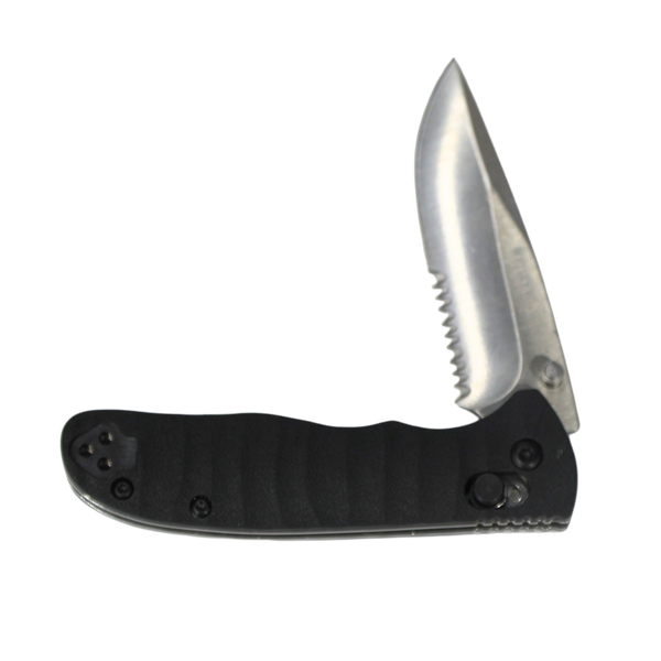 Rusted Nail Knives | Raven 2 | Nylon Catch Pin Lock Knife