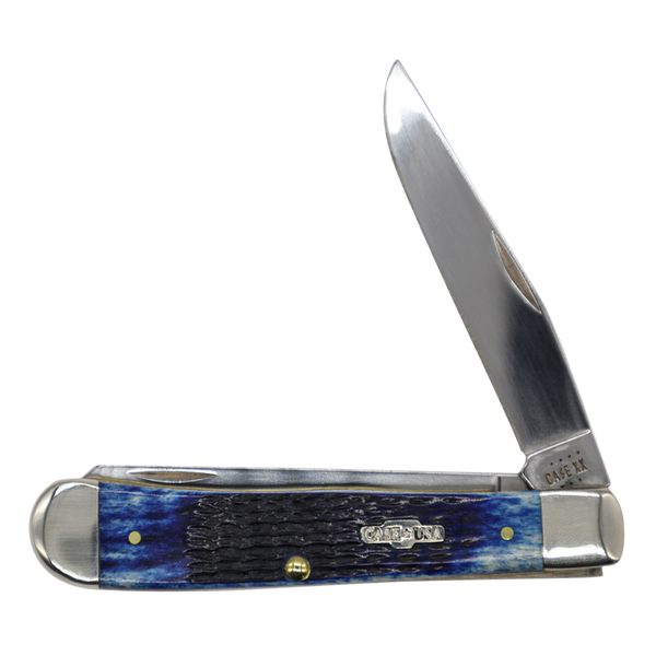 Case Knives | 02800 | Rogers Corn Cob Jig Blue Bone Trapper
